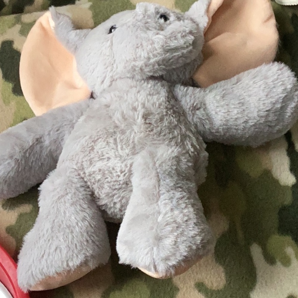 New Adorable Gray Elephant Plush Toy